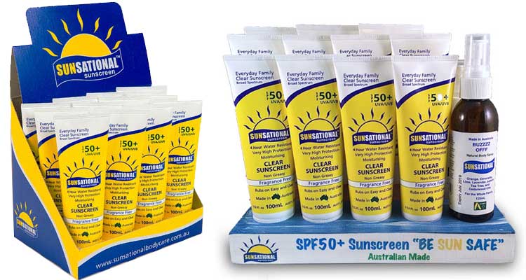 Sunscreen 50+ - Sunsational Body Care